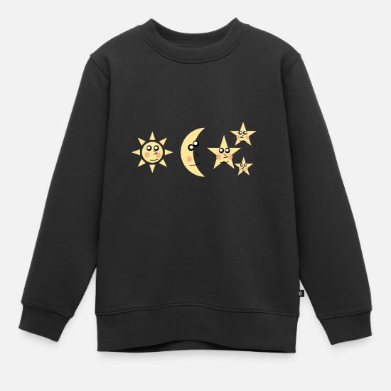 Sonne, Mond und Sterne' Kinder Premium Pullover | Spreadshirt